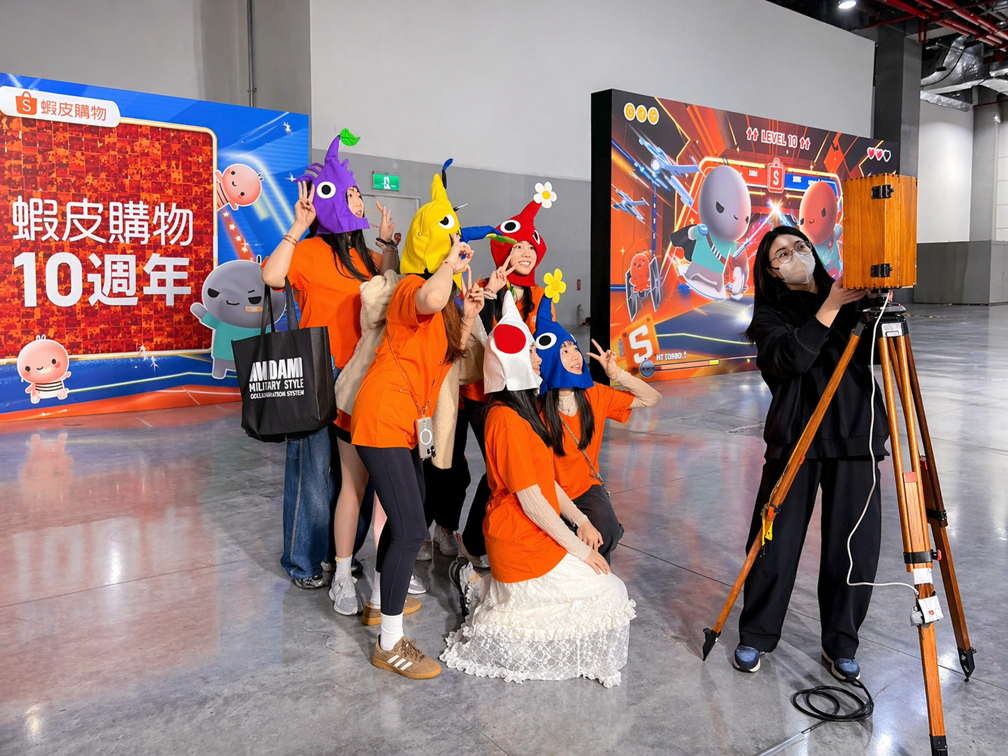 Photo Booth | Create a more complete photo area, making on-site interactions more focused