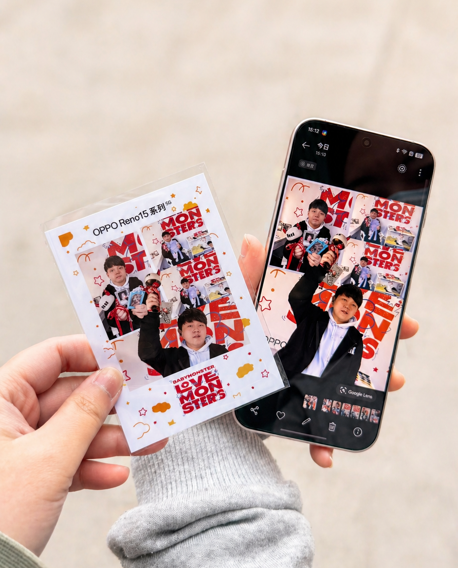 不只印出照片，更帶著品牌走