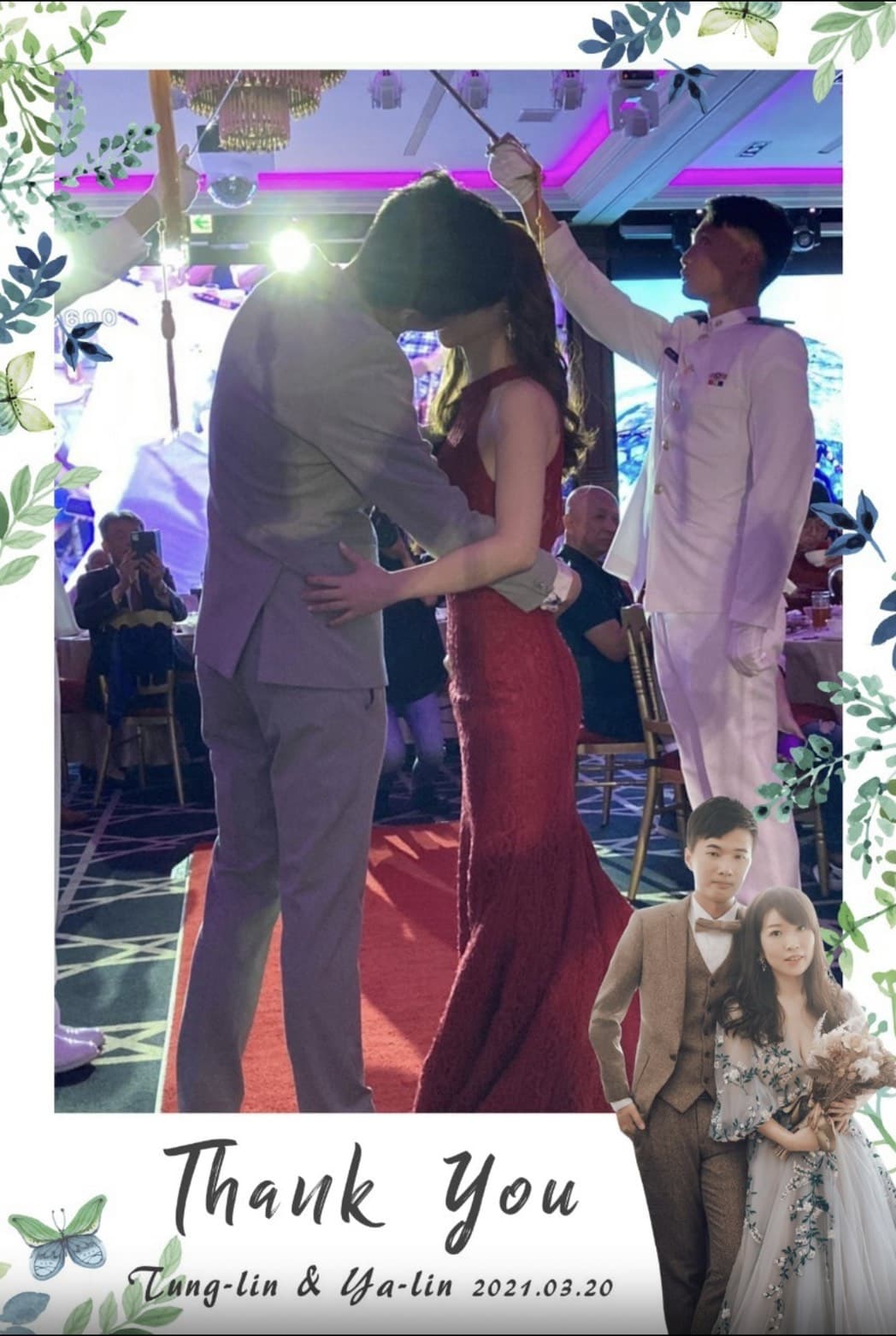 準備婚禮不想印製謝卡，就選拍拍印吧！