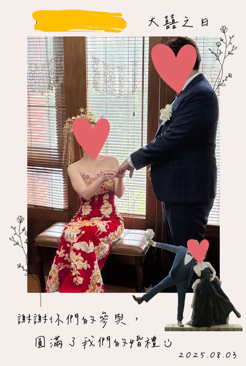 #分享 婚禮拍拍印心得分享