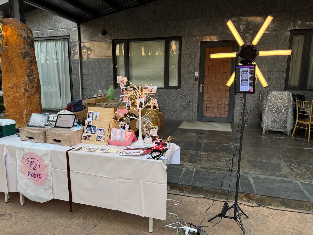 夢幻婚禮：拍拍印+點點酒