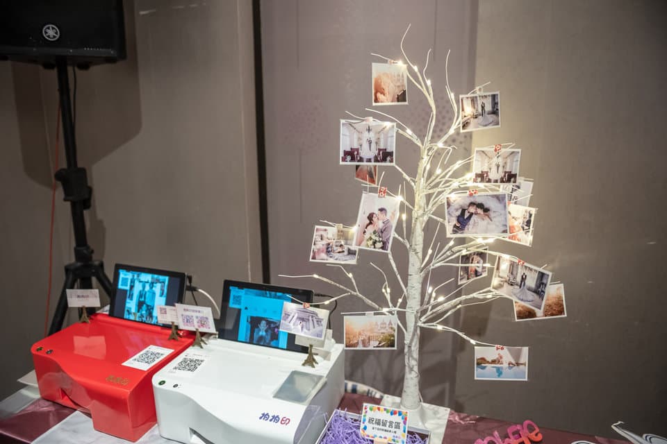 拍拍印絕對是婚禮活動上很好的選擇