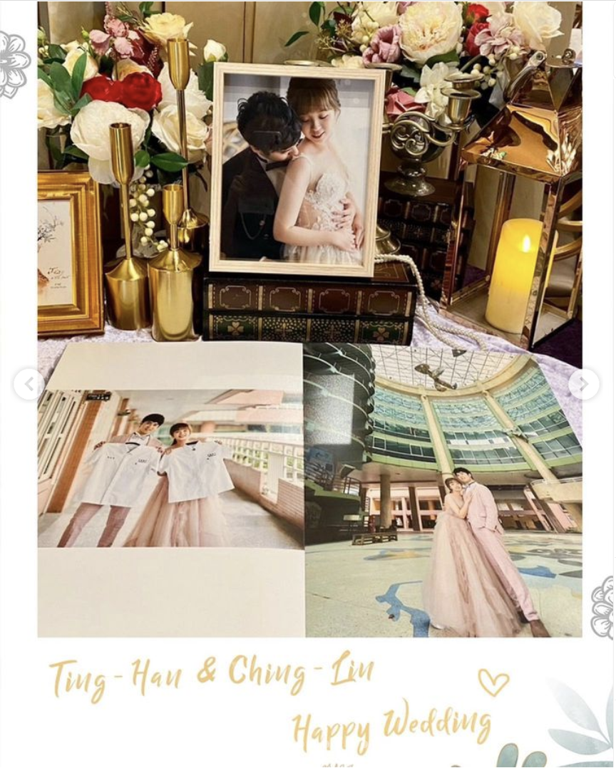 那時候一使用完 我就和阿罕說:我們婚禮我也想這樣用