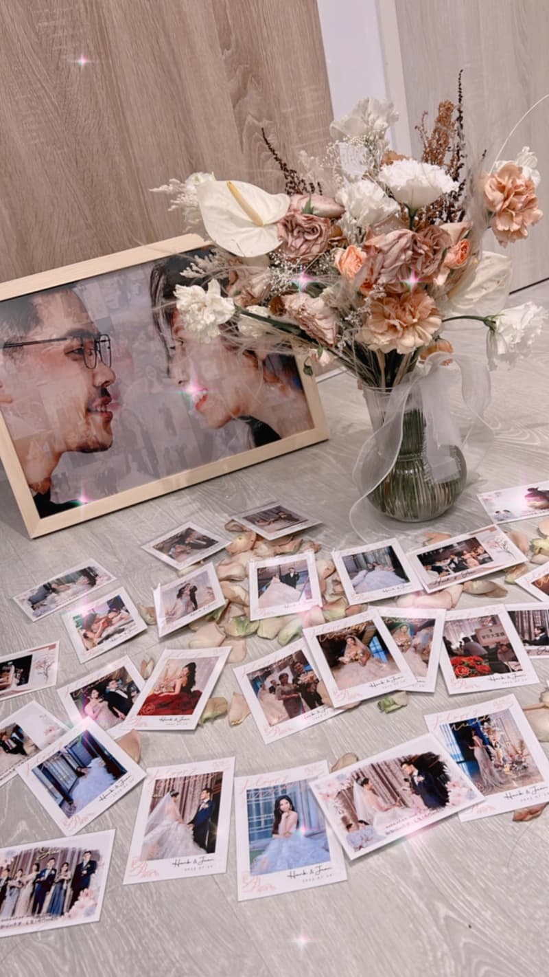 拍拍印增添婚禮色彩的大功臣