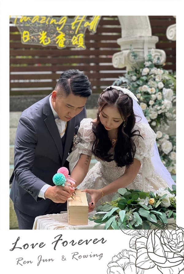 還好當初有找到拍拍印,讓我的婚禮圓滿落幕沒有遺憾🥳