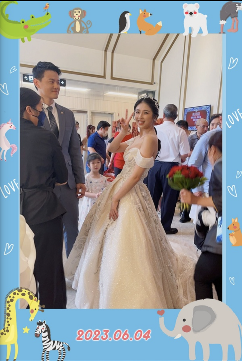 婚禮怎能沒有拍拍印