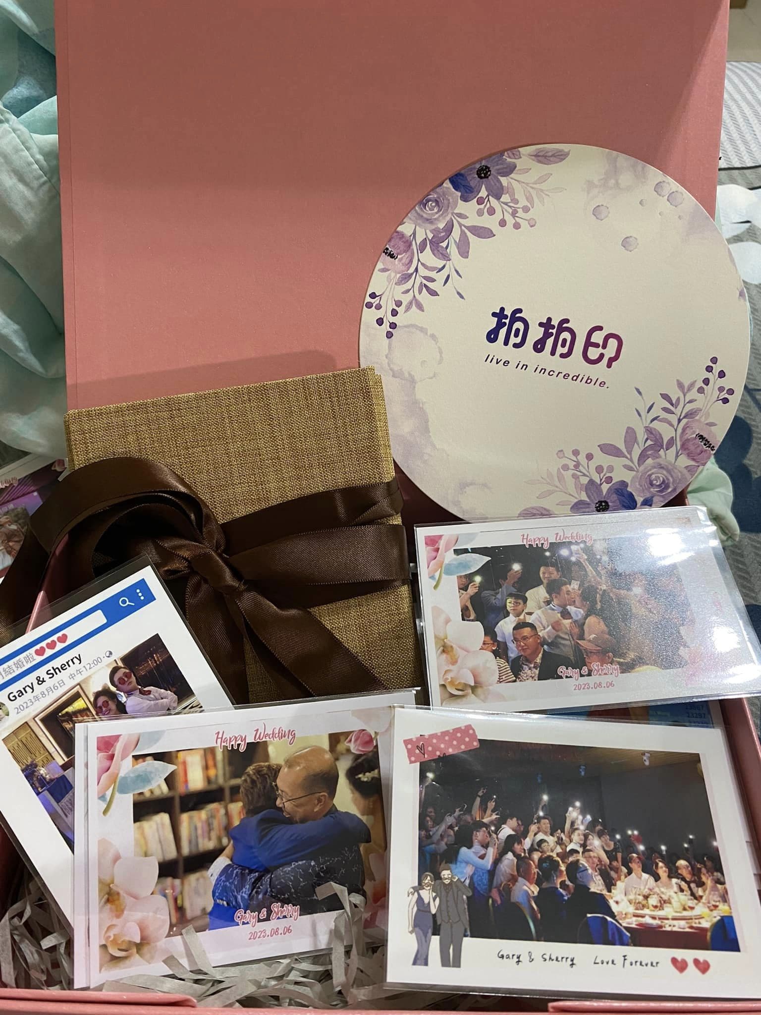 很開心有拍拍印加入我們的婚禮