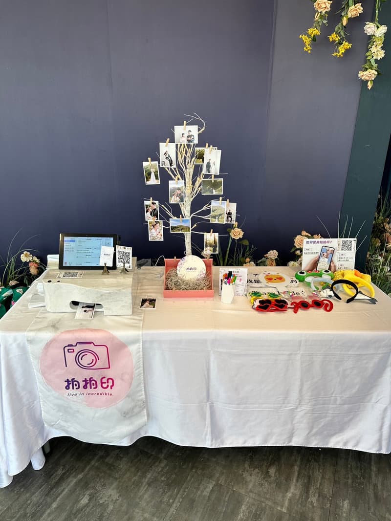 拍拍印替我的婚禮增添更多色彩🧡