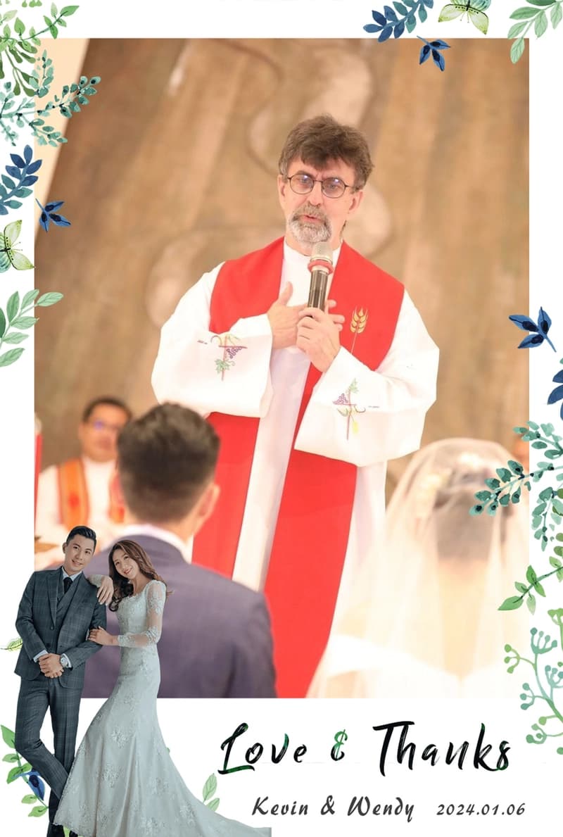 幸福婚禮X拍拍印