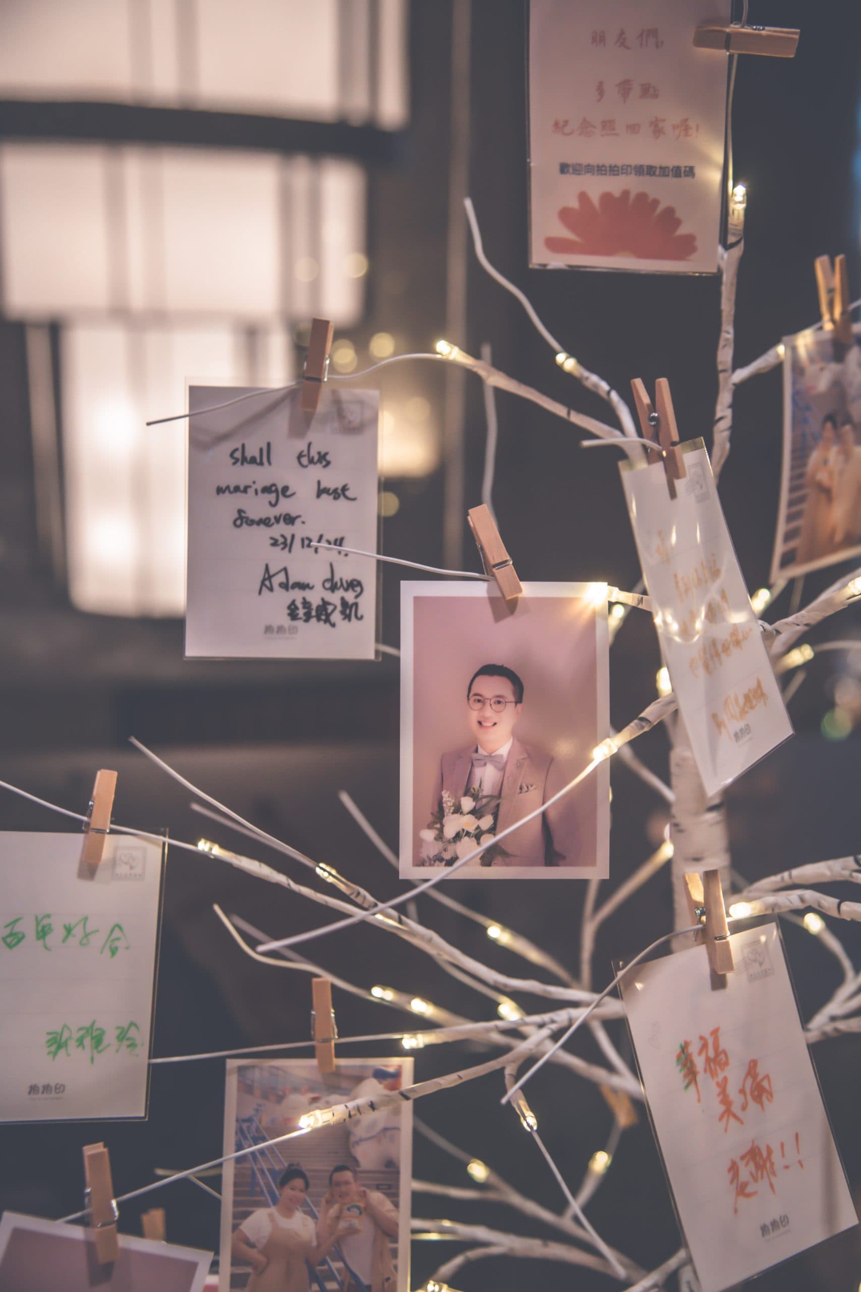 婚禮有拍拍印~~