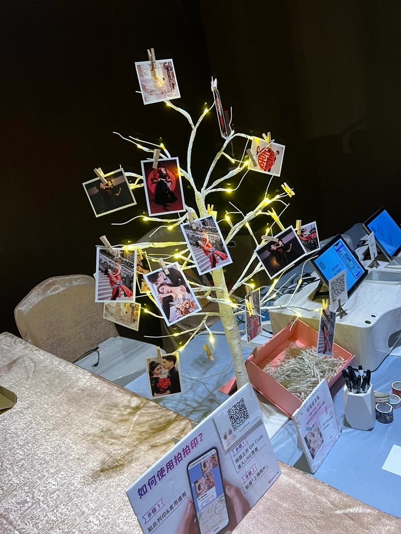 婚禮不印傳統謝卡!直接選擇拍拍印!