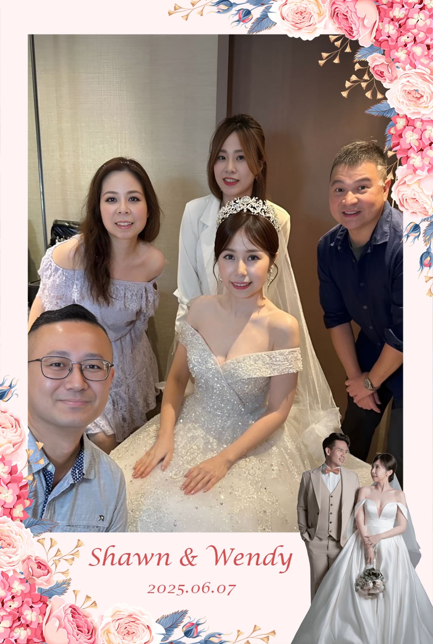 剛辦完婚禮,其中拍拍印的心得