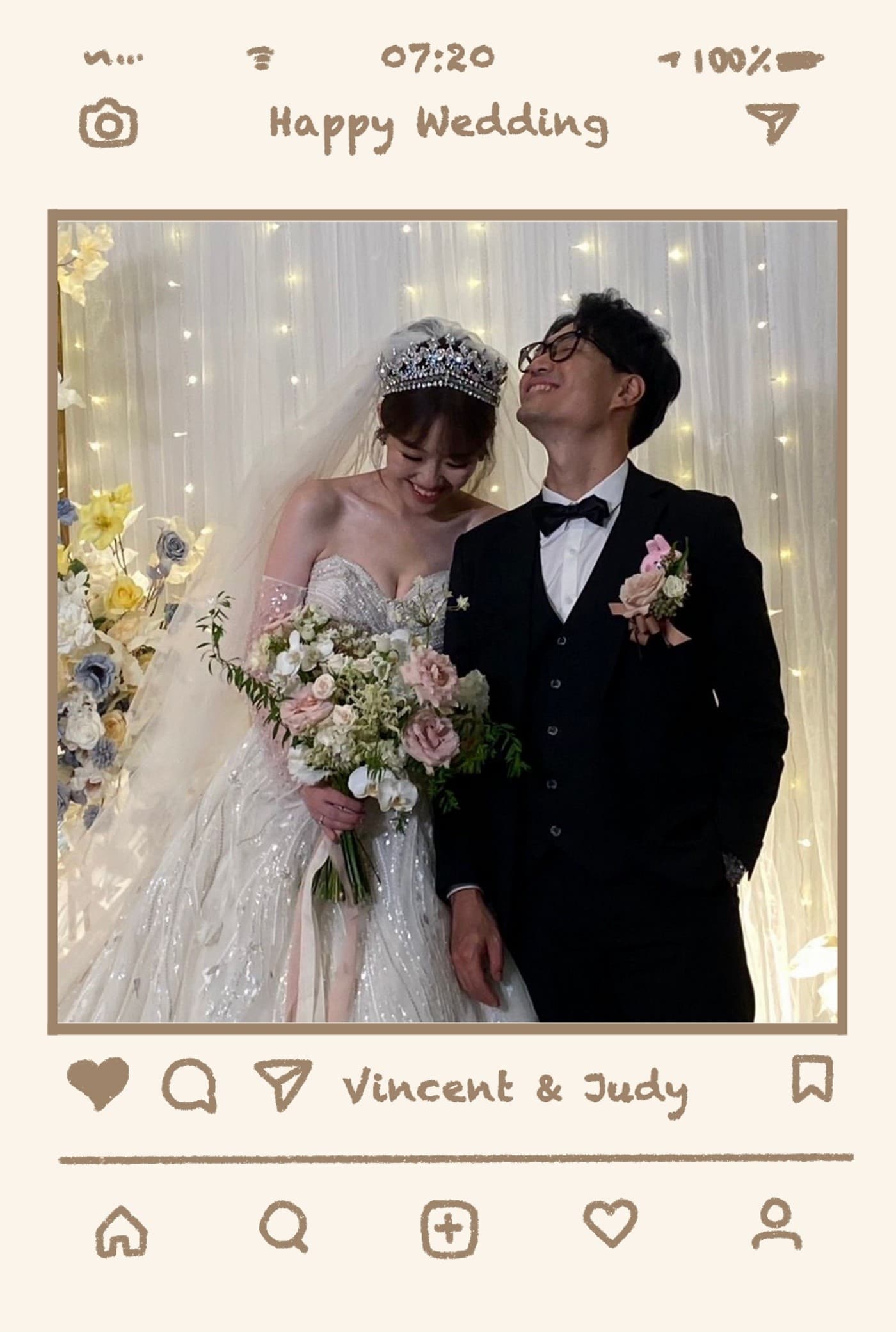 拍拍印讓我的婚禮變得五彩繽紛