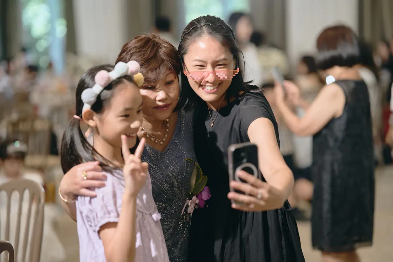 有了拍拍印的婚禮非常好玩🤍