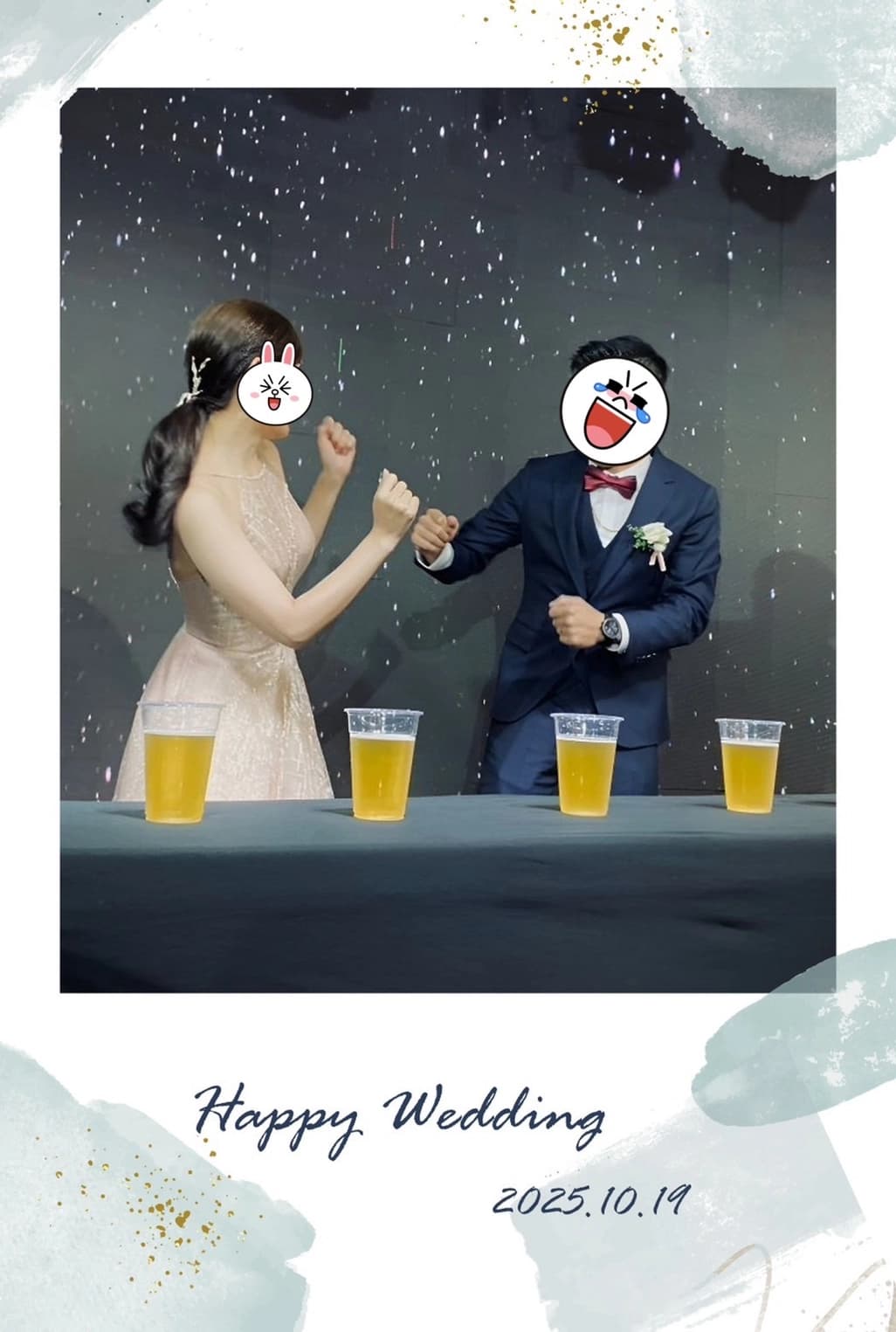 拍拍印讓賓客玩得開心,也讓我也有回憶🥹