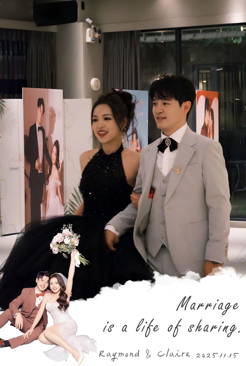 婚禮現場最受歡迎的驚喜—我們選擇拍拍印的原因與真心回饋