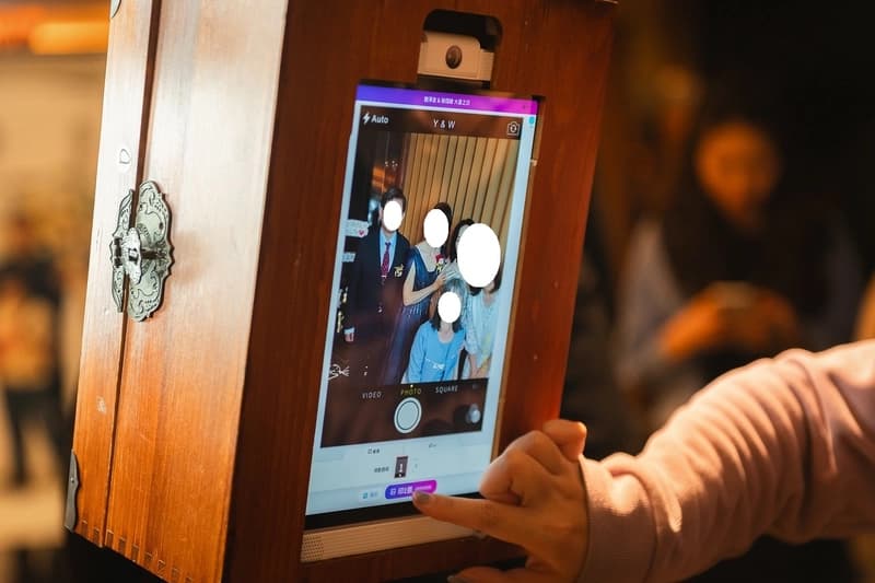 讓新人安心的婚禮拍貼服務 #拍拍印