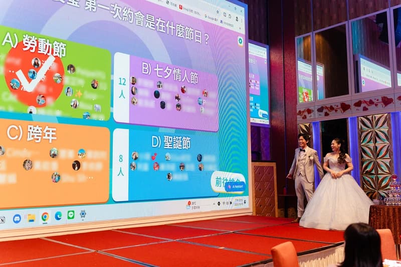 畢業了!感謝拍拍印,讓婚禮不只是一頓飯。