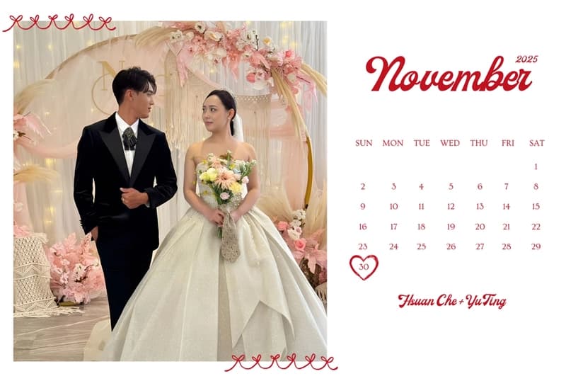 婚禮小物改成拍拍印!